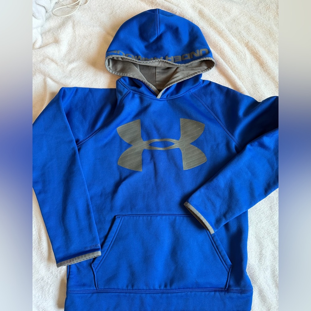 Youth Under Armour Blue Hoodie